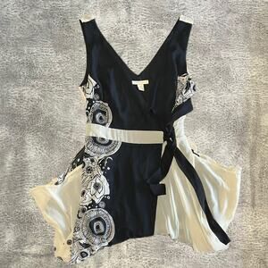 Jonathan Martin Y2k Paisley Wrap Maxi Dress